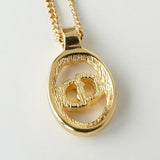 クリスチャン ディオール CDロゴ GP ゴールド ネックレス - NEWSED