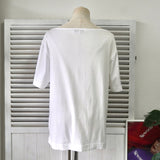 クリスチャン ディオール ヴィンテージ CD SPORTS ビッグロゴ 半袖トップス Tシャツ ホワイト - NEWSED