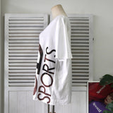 クリスチャン ディオール ヴィンテージ CD SPORTS ビッグロゴ 半袖トップス Tシャツ ホワイト - NEWSED