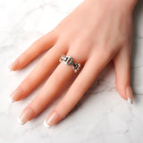 ホーセンブース CLASSIC TRI - LINK シルバー925 指輪 リング サイズ7 / 13号 新品仕上げ - NEWSED