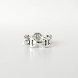 DAME CLASSIC TRI - LINK シルバー925 指輪 リング 17号 / 18号 / 20号 / 22号 - NEWSED