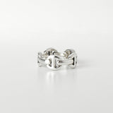 DAME CLASSIC TRI - LINK シルバー925 指輪 リング 17号 / 18号 / 20号 / 22号 - NEWSED