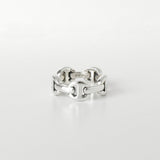 DAME CLASSIC TRI - LINK シルバー925 指輪 リング 17号 / 18号 / 20号 / 22号 - NEWSED