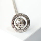 ヴィヴィアン ウエストウッド DEMETRIUS ディミトリアスオーブロゴ シルバー ネックレス 箱付き - NEWSED