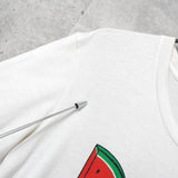 ドルチェ&ガッバーナ フルーツDGロゴ Tシャツ ホワイト - NEWSED