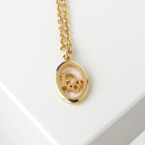 クリスチャン ディオール Diorロゴ GP ゴールド ネックレス - NEWSED