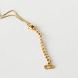 クリスチャン ディオール Dior ロゴ カデナ モチーフ ネックレス GP ゴールド - NEWSED