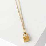 クリスチャン ディオール Dior ロゴ カデナ モチーフ ネックレス GP ゴールド - NEWSED