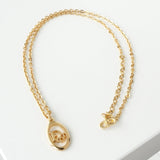 クリスチャン ディオール Diorロゴ GP ゴールド ネックレス - NEWSED