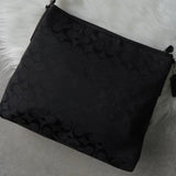 コーチ シグネチャー ロゴプレート キャンバス ショルダーバッグ ブラック F36378 - NEWSED