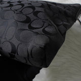 コーチ シグネチャー ロゴプレート キャンバス ショルダーバッグ ブラック F36378 - NEWSED