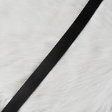 ディーゼル ロゴ レザー ベルト 80 / 32 ブラック / シルバー