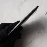 サンローラン パリ スタッズ レザー パスケース カードケース ブラック / シルバー