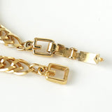 ジバンシィ ヴィンテージ Gロゴ 1Pストーン GPゴールド チェーン ブレスレット - NEWSED