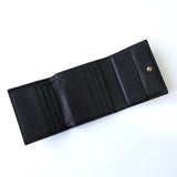 グッチ ソーホー インターロッキングG レザー 三つ折り財布 ブラック - NEWSED