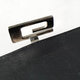 グッチ Gロゴ レザー 二つ折り長財布 ブラック - NEWSED