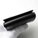 グッチ インターロッキングG レザー 二つ折り コインケース ブラック 箱付き - NEWSED