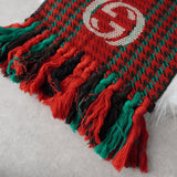 グッチ インチャーロッキングG マフラー ストール レッド - NEWSED