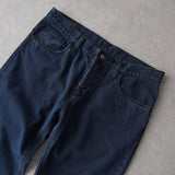 グッチ インターロッキングG デニム ジーンズ ネイビー - NEWSED