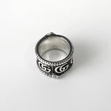 グッチ ダブルG スネーク シルバー925 指輪 リング 13.5号 箱付き - NEWSED