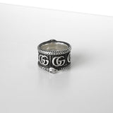 グッチ ダブルG スネーク シルバー925 指輪 リング 13.5号 箱付き - NEWSED