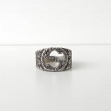 グッチ ダブルG アラベスク シルバー925 指輪 リング サイズ18 / 17号 - NEWSED