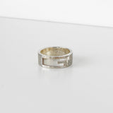 グッチ ブランデッドG シルバー925 指輪 リング 18号 箱付き - NEWSED