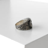 グッチ インターロッキングG アラベスク シルバー925 指輪 リング 18.5号 - NEWSED