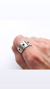 グッチ モダニスト マルチクロスG シルバー925 指輪 リング 19.5号 - NEWSED