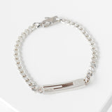 グッチ Gロゴ シルバー925 チェーン ブレスレット - NEWSED