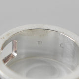 グッチ ブランデッドG シルバー925 指輪 リング 8.5号 磨き済み - NEWSED