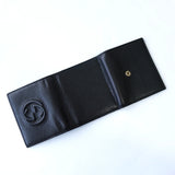 グッチ ソーホー インターロッキングG レザー 三つ折り財布 ブラック - NEWSED
