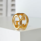 グッチ インターロッキングG GP ゴールド スカーフリング スカーフ留め - NEWSED