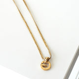 ジバンシィ Gロゴ ネックレス GP ゴールド ラインストーン - NEWSED