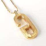 ジバンシィ Gロゴ GP ゴールド ネックレス - NEWSED