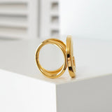 グッチ インターロッキングG GP ゴールド スカーフリング スカーフ留め - NEWSED