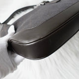 グッチ ジャッキー GGデニム / レザー ワンショルダーバッグ 00963 ブラック - NEWSED