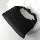 グッチ ホースビット GGキャンバス / レザー ワンショルダーバッグ 115867 ブラック - NEWSED