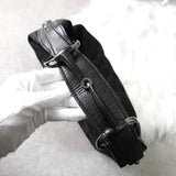 グッチ ホースビット GGキャンバス / レザー ワンショルダーバッグ 115867 ブラック - NEWSED