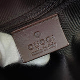 グッチ GGキャンバス / レザー ハンドバッグ ミニボストンバッグ 肩掛け ブラウン - NEWSED