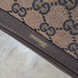 グッチ GGキャンバス トートバッグ ハンドバッグ ブラウン - NEWSED
