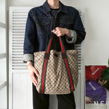 グッチ シェリーライン GGキャンバス トートバッグ ベージュ 189669 - NEWSED