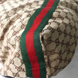 グッチ シェリーライン GGキャンバス トートバッグ ベージュ 189669 - NEWSED