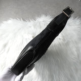 グッチ ジャッキー GGキャンバス / レザー ワンショルダーバッグ ブラック - NEWSED