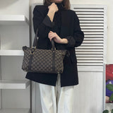 グッチ GGキャンバス トートバッグ ハンドバッグ ブラウン - NEWSED