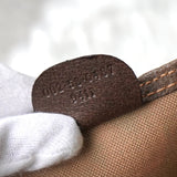 グッチ シェリーライン GGスプリーム / レザー トートバッグ ブラウン - NEWSED