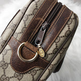 グッチ シェリーライン GGスプリーム / レザー 2way ハンドバッグ ショルダーバッグ ベージュ - NEWSED