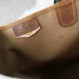 オールド グッチ シェリーライン GGスプリーム レザー トートバッグ ベージュ - NEWSED