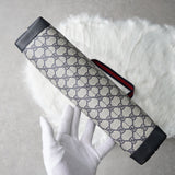 オールドグッチ シェリーライン GGスプリームトートバッグ ベージュ / ネイビー - NEWSED