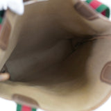 グッチ シェリー GGスプリーム / レザー トートバッグ ブラウン - NEWSED